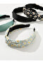 Set of 4 - Floral Print Knot Headband - 2