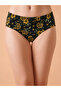 Pack of 3-Mid Waist Printed Hipster Panties with Inner Elastic - 100% Cotton - 2