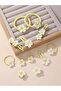 Set of 12 - Flower Hair Accessories Set - 5