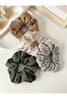 Set of 4 - Textured Hair Scrunchies - 2