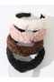 Set of 4 - Furry Knot Headband