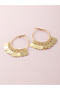 Sequin Hoop Earrings - 4
