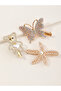 Set of 3 - Rhinestone Hair Clips - 3