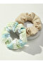 Set of 2 - Textured Hair Scrunchies - 7