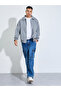 Grey Textured Button-Up Jacket - 2