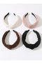 Set of 4 - Furry Knot Headband - 3