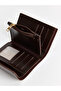 Özmarka New Season Brown Leather Look Women's Wallet - 4