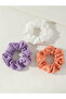 Set of 3 - Textured Hair Scrunchies - 3