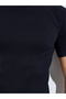 Men Black Raglan Sleeve Body Shapewear - 4