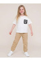 Girls Oversized Graphic T-Shirt - 4