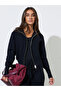 Black Knit Zip-Up Sweater and Pants Co-Ord Set - 3