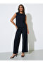 Pack of 3 - Black Kimono, Top and Trousers Co-ord Set - 8