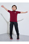 Boys Solid Joggers with Rib Cuff and Cargo Pockets - 2