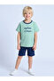 Boys Regular City T-Shirt with Contrast Tipped Rib