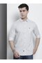 Men Regular Fit Striped Cutaway Collar Casual Shirt - 3