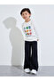 Boys Off White Graphic print Oversized Sweatshirt - 2