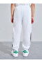 Boys Elasticated Cuff Joggers with Contrast Panel - 4