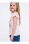 Girls Regular Frill Sleeve Graphic T-Shirt - 2