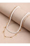 Set of 2 - Star and Faux Pearl Necklace - 3