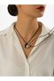 Set of 2 - Couple Heart Pendant Necklace with Magnetic Leather Cords