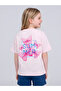 Girls Oversized Graphic T-Shirt - 3