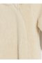 Lcw Baby Beige Hooded Baby Girl Plush Jumpsuit - 3