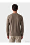 Esvab • Modern & Distinctive Zero Roba Collar Long Sleeve Men's Pajama Top - 3