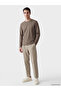Esvab • Modern & Distinctive Zero Roba Collar Long Sleeve Men's Pajama Top - 2