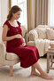 Nova Breastfeeding Friendly Maternity Nightgown Soft Viscose Comfortable Cut - 3