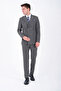 Men's Double-Breasted Beige Suit - Men's Jacket and Trousers - 3