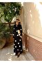 Polka Dot Dress Black - 5