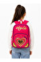 Shiny Patterned Pink Kindergarten Nursery School Bag for Girls - 3