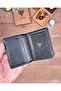 Genuine Leather Multi-Compartment Wallet Card Holder 2158 - 3