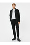 Slim Fit Pants Jogger with Lace-Up Waist and Pocket Detail - 2