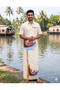 Dhoti & Short Sleeve Shirt Set B6 RMSNONM003
