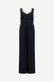 Women's Black Era Poplin Bust Jumpsuit - 6