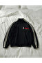 Spider Double Stripe Printed Oversize China Unisex Jacket - 2