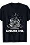 تي شيرت Pancake King Crown Funny Brunch Breakfast Lover