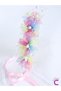 Tulle Floral Ivy Pearl Girls' Princess Crown - Birthday Wedding Engagement Graduation Hairband Hairclip - 2