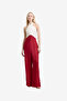 Women's Brick Red/Porcelain Birdie Linen Blend Jumpsuit