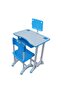 Generic Modern Multi-Function Foldable Ergonomic Study Table Blue