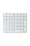 Extended Wireless Keypad Silver