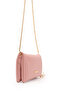 Covered Mini Women's Crossbody Bag with Star Charm Accessory Mercury Powder - 5