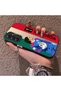 Samsung Galaxy A34 Compatible Hard Acrylic Back Silicone Edge Lens Protection Star Football Player Case - 3