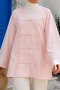 Chinese Button Detailed Shirt Tsd260272 Pink - 4