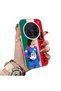 Vivo X200 Pro Compatible Hard Acrylic Back Silicone Edge Lens Protection Star Football Player Case