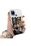 For Realme C15/C25/C25S Compatible Hard Acrylic Back Silicon Edge Lens Protection Star Football Player Case