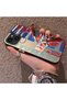 iPhone 15 Plus/14 Plus Compatible Hard Acrylic Back Silicone Edge Lens Protection Haaland Case - 4