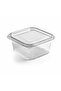 20 Pieces 500 Cc Leakproof Transparent Pet Food Container Salad Appetizer Yogurt Takeaway Container - 2