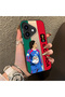 iPhone 16 Plus Compatible Hard Acrylic Back Silicone Edge Lens Protection Star Football Player Case - 2